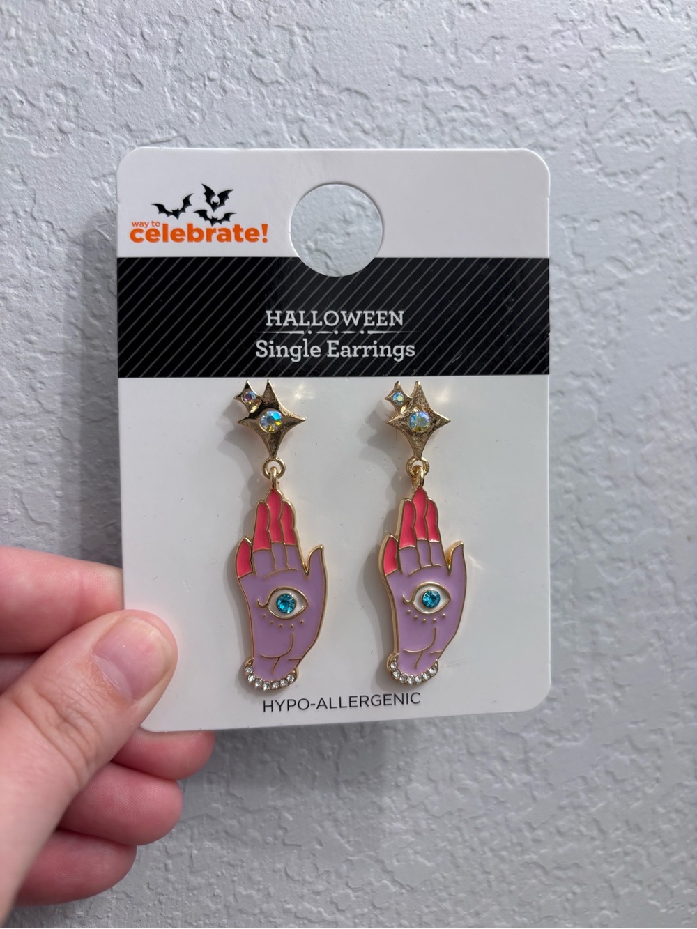 Hand Eye Halloween Inspired Earrings